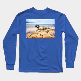 Cromer Pier, Norfolk, UK Long Sleeve T-Shirt